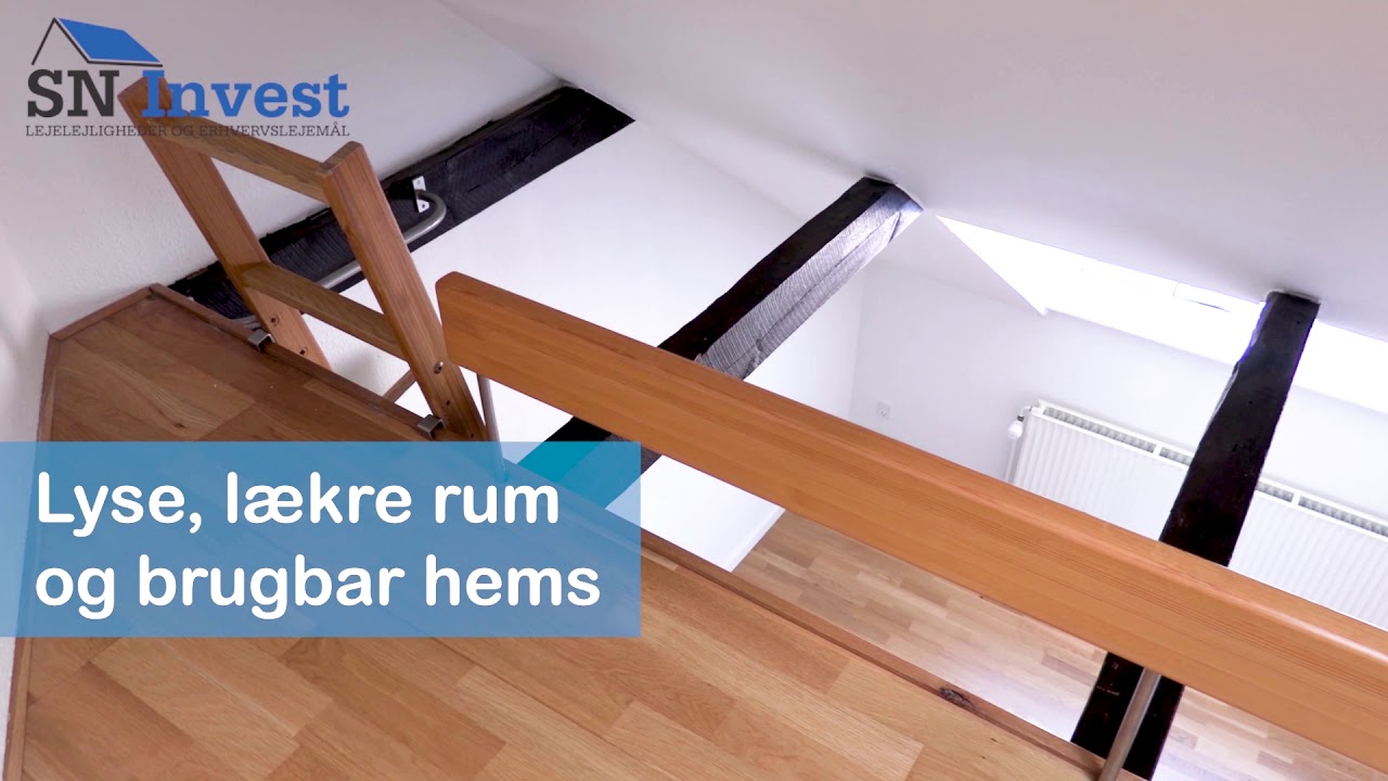 Hans Broges Gade penthouse lejlighed Hans Broges Gade penthouse lejlighed
