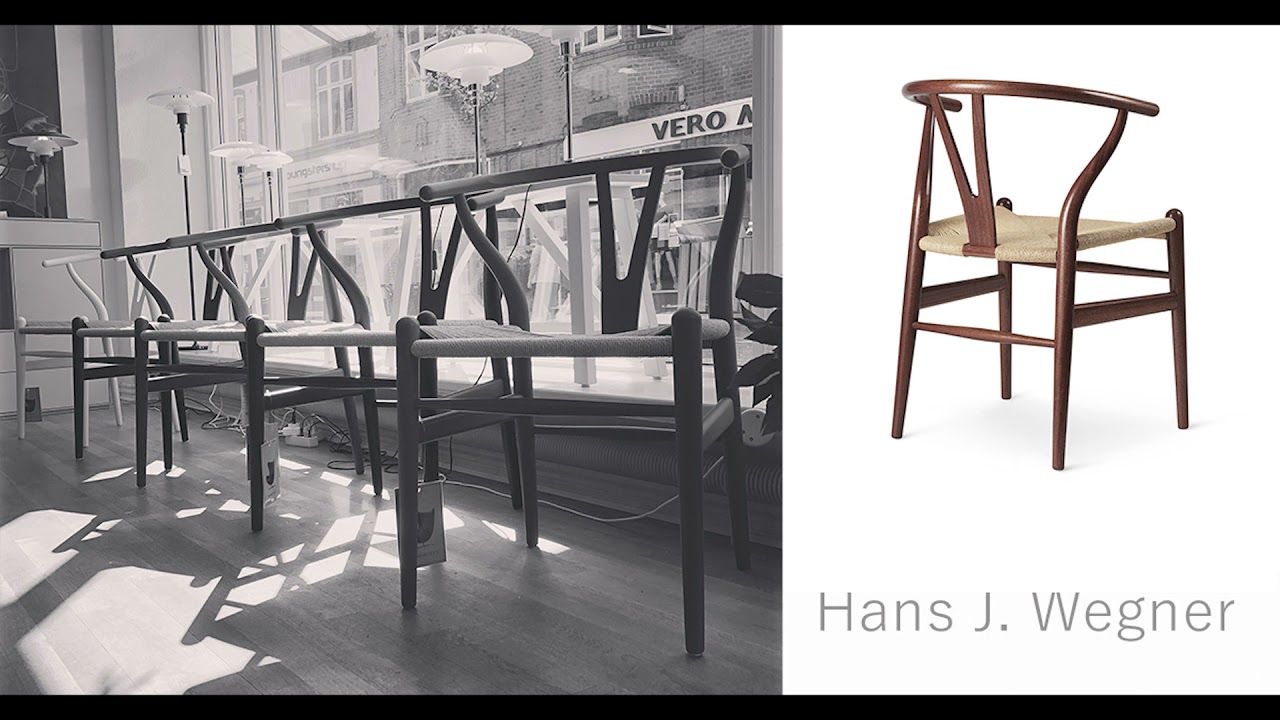 Hans J. Wegner CH24 Y-stol Birthday Edition i Mahogny 2021 Hans J. Wegner CH24 Y-stol Birthday Edition i Mahogny 2021