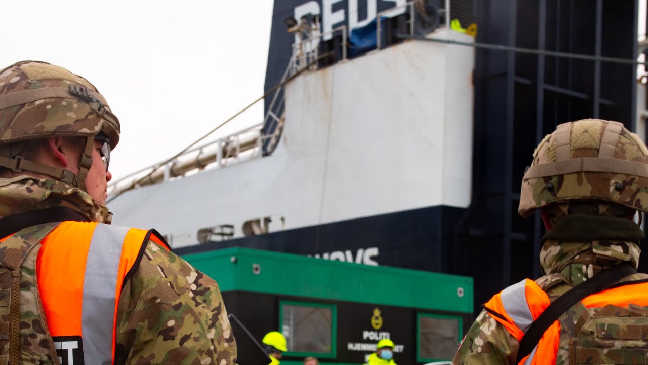 Hjemmeværnet stod for den militære sikkerhed på Køge Havn Hjemmeværnet stod for den militære sikkerhed på Køge Havn