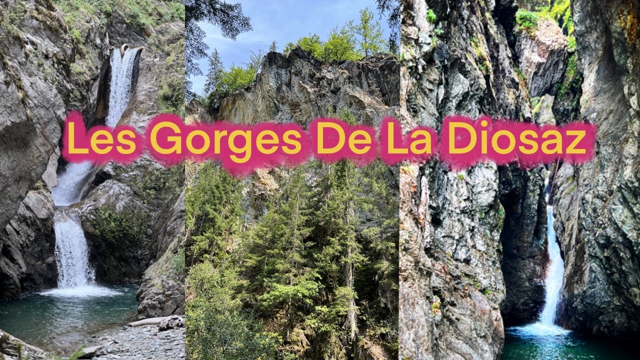 Waterfalls In The Alps | Hiking Les Gorges De La Diosaz | France | Day Hike | August 2022 | w/Music