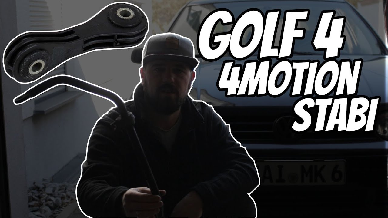 VW Golf 4 GTI 4Motion Stabi Einbau