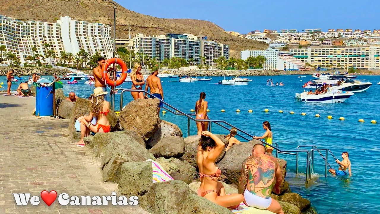 Gran Canaria Anfi del Mar Beach Sunday May 2021 | We❤Canarias