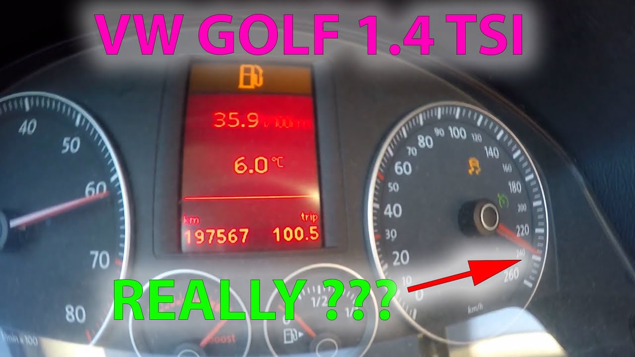 2007 VW Golf V 1.4 GT TSI 0-240 km/h Stage 2 turbocharger + compressor
