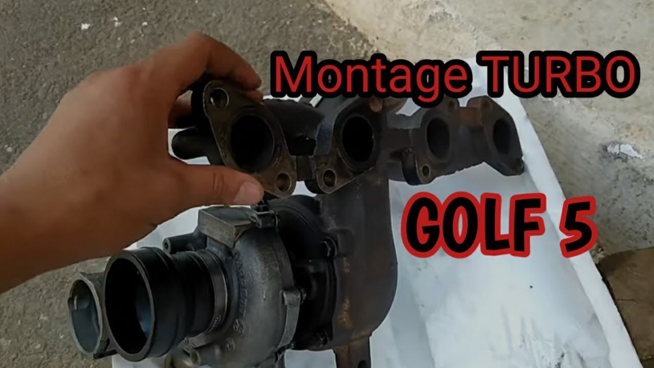 MONTAGE TURBO GOLF 5