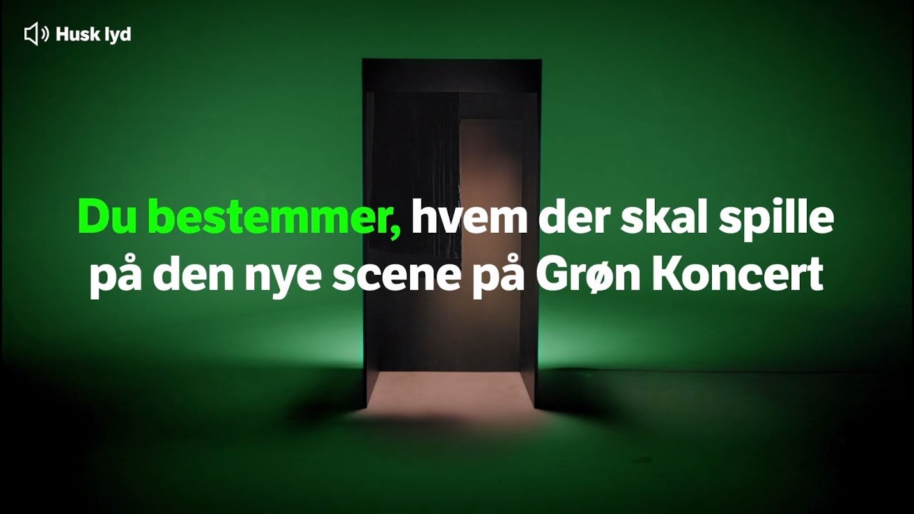 'Fra grøn til Grøn': Stem og vind billetter til Grøn Koncert!