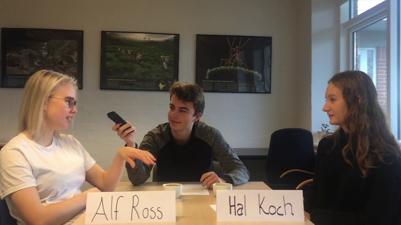 Nyhederne m. Alf Ross og Hal Koch