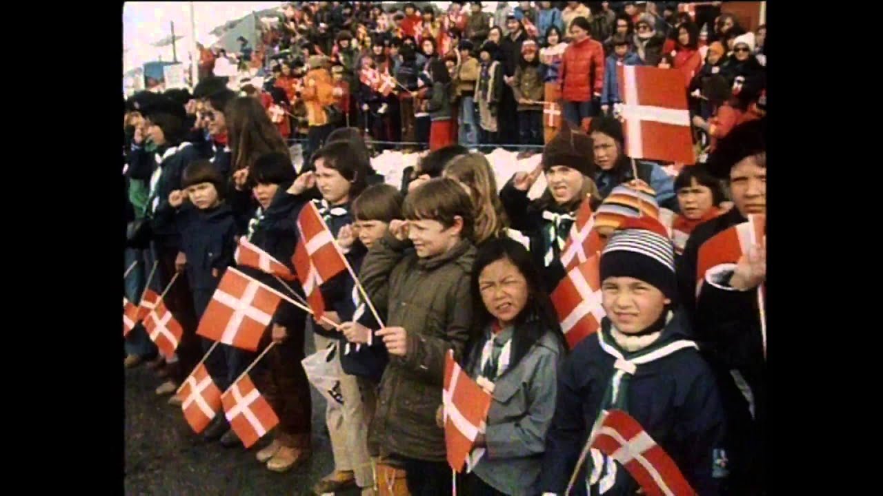 Fest på Grønland i anledning af det første grønlandske landsting - 3. maj 1979