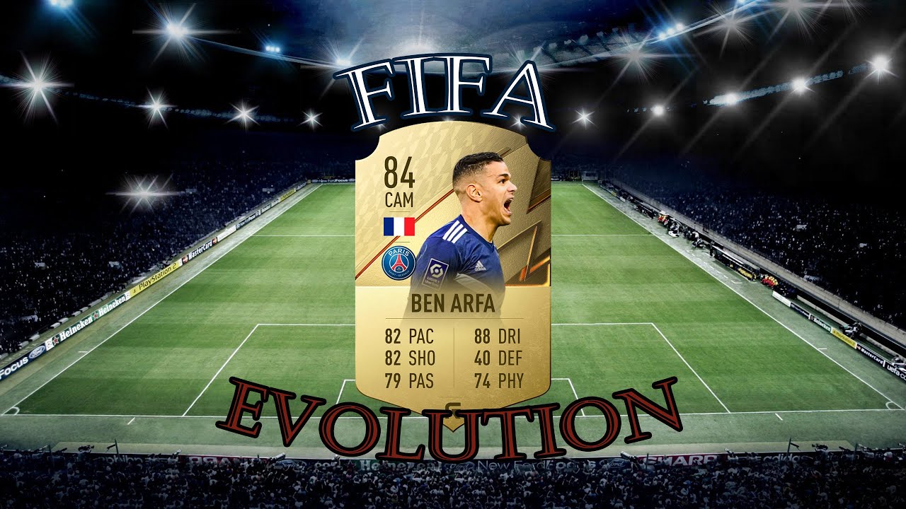 HATEM BEN ARFA - FIFA EVOLUTION (FIFA 10 - FIFA 21) #shorts
