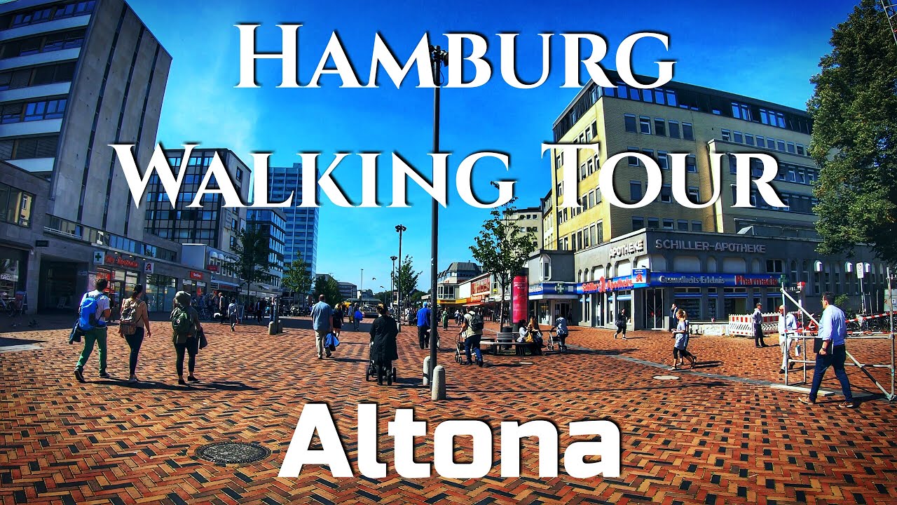 Altona 4K UHD 60 - Hamburg Walking Tour