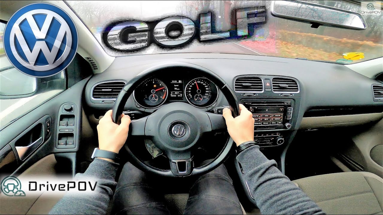 VW Golf MK6 2.0 TDI 2012 | 140HP-320NM | POV TEST DRIVE, POV ACCELERATION, POV REVIEW | #DrivePOV