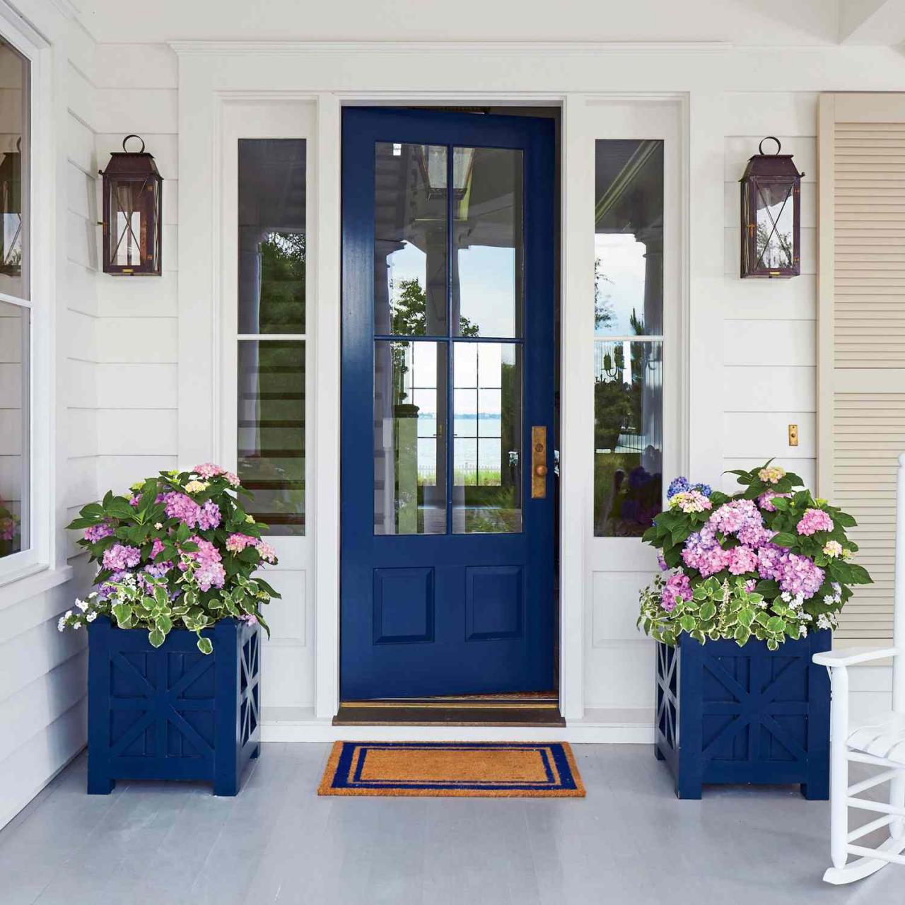 18 Blue Front Doors We'Re Obsessed With