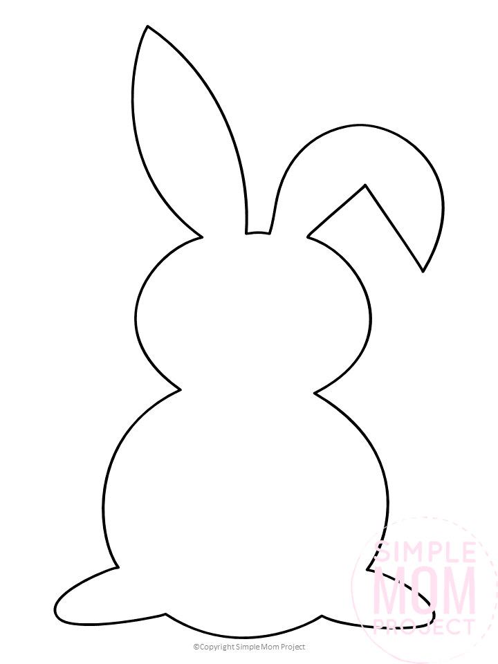 Free Printable Bunny Rabbit Templates | Easter bunny template, Easter templates, Easter bunny colouring Free Printable Bunny Rabbit Templates | Easter Bunny Template, Easter Templates, Easter Bunny Colouring