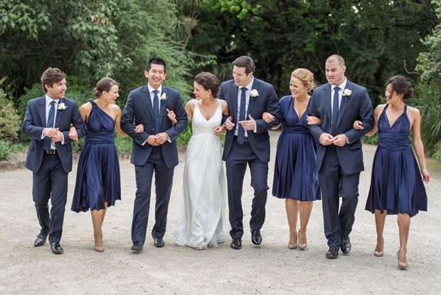 Going the distance: Simone & David's elegant garden wedding - Real Weddings | Navy bridal parties, Bridal party groomsmen, Wedding colors Going The Distance: Simone & David'S Elegant Garden Wedding - Real Weddings | Navy Bridal Parties, Bridal Party Groomsmen, Wedding Colors