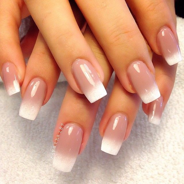 30 Fantastic French Manicure Designs - Best French Manicure Ideas - Pretty  Designs | French Manicure Nails, Nail Manicure, French Nail Designs