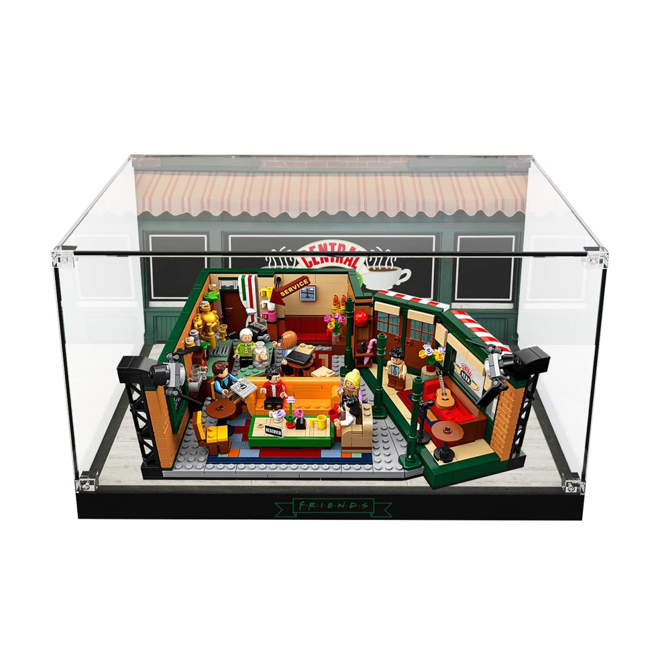 Amazon.com: light your bricks Acrylic Display Case Box for Lego Ideas The Friends Central Perk 21319 Building Blocks Model Set, Dust-Proof Transparent Clear Display Box Showcase (The Model NOT Included) : Toys Amazon.Com: Light Your Bricks Acrylic Display Case Box For Lego Ideas The Friends Central Perk 21319 Building Blocks Model Set, Dust-Proof Transparent Clear Display Box Showcase (The Model Not Included) : Toys