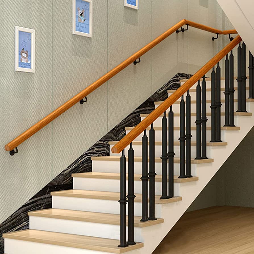 Amazon.com: Pasamanos de madera para escaleras interiores, pasamanos de escalera de pino antideslizante para personas mayores, barandilla de pared para el hogar, pasillo, barra de apoyo para jardín, barandas de terraza (tamaño : Amazon.Com: Pasamanos De Madera Para Escaleras Interiores, Pasamanos De Escalera De Pino Antideslizante Para Personas Mayores, Barandilla De Pared Para El Hogar, Pasillo, Barra De Apoyo Para Jardín, Barandas De Terraza (Tamaño :