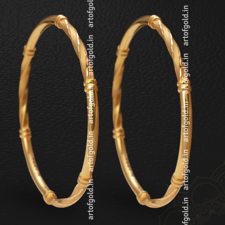 Gold Daily Use Bangle - Twisted & Plain Pattern | Art of Gold Jewellery, Coimbatore | Gold bangles for women, Gold bangles design, Gold bangles indian Gold Daily Use Bangle - Twisted & Plain Pattern | Art Of Gold Jewellery, Coimbatore | Gold Bangles For Women, Gold Bangles Design, Gold Bangles Indian
