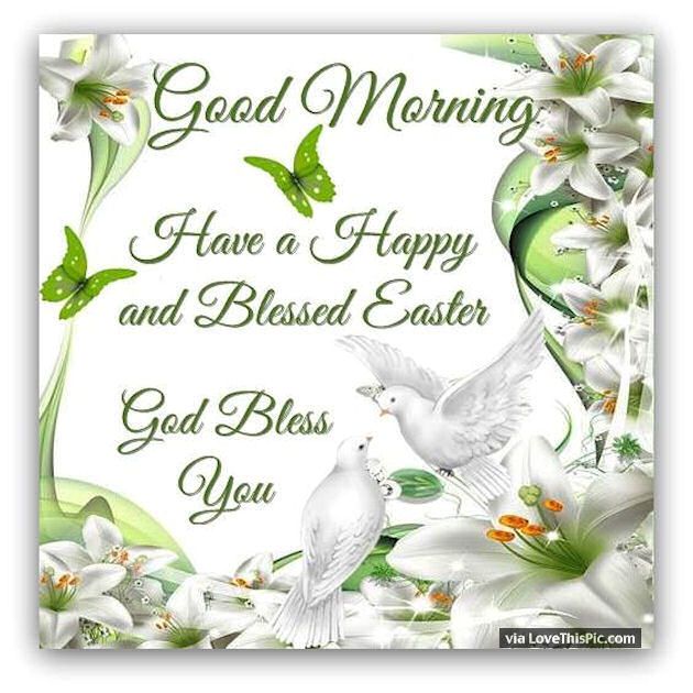 Good Morning Have A Happy And Blessed Easter | Happy easter pictures, Happy easter wishes, Happy easter messages Good Morning Have A Happy And Blessed Easter | Happy Easter Pictures, Happy Easter Wishes, Happy Easter Messages