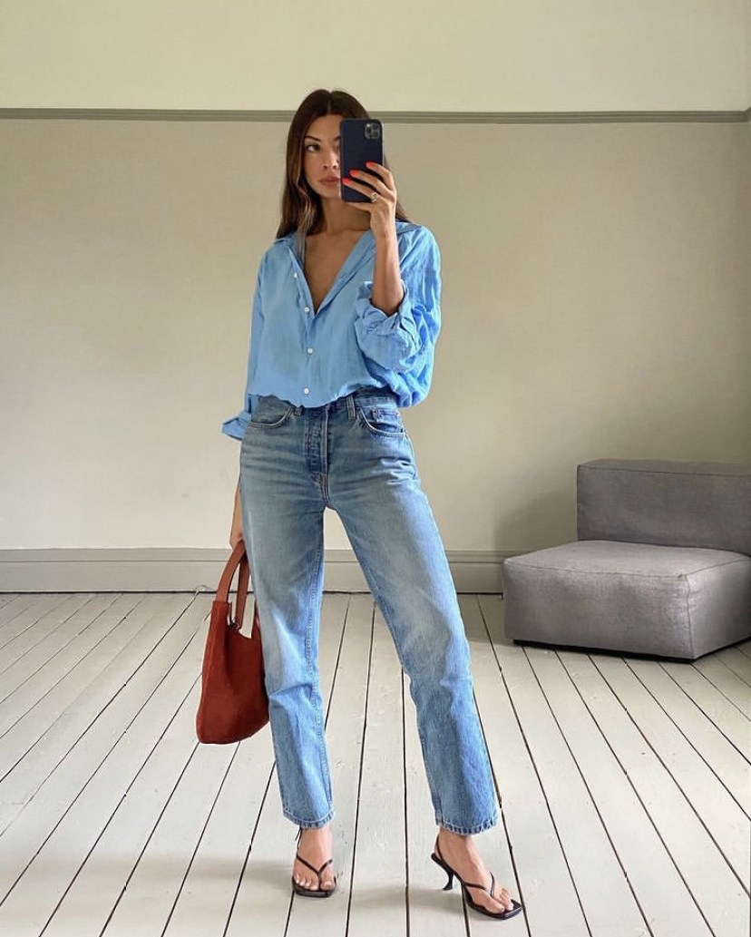 7 Ways To Style The Blue Button Down Shirt 7 Ways To Style The Blue Button Down Shirt