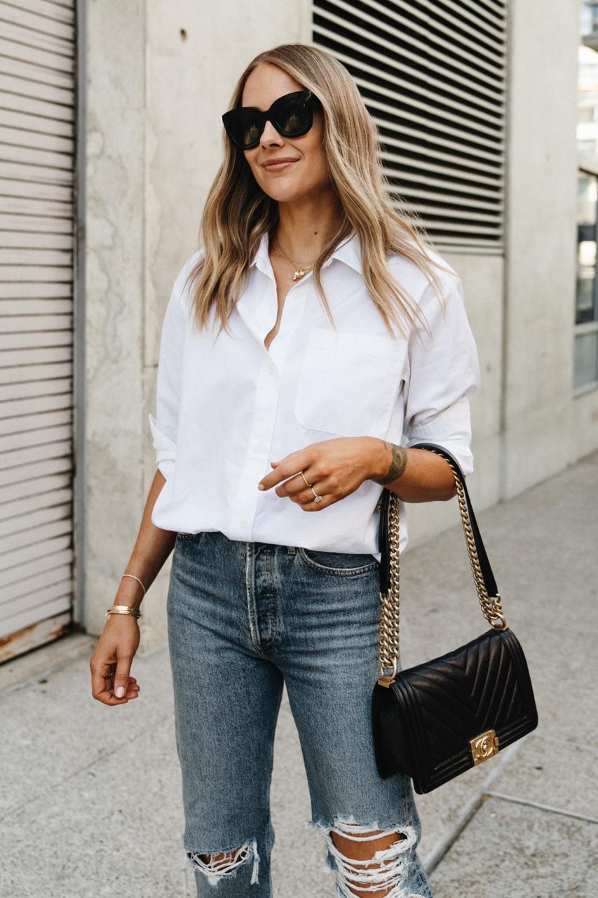 12 Ways to Wear the White Button Up Shirt - Fashion Jackson 12 Ways To Wear The White Button Up Shirt - Fashion Jackson
