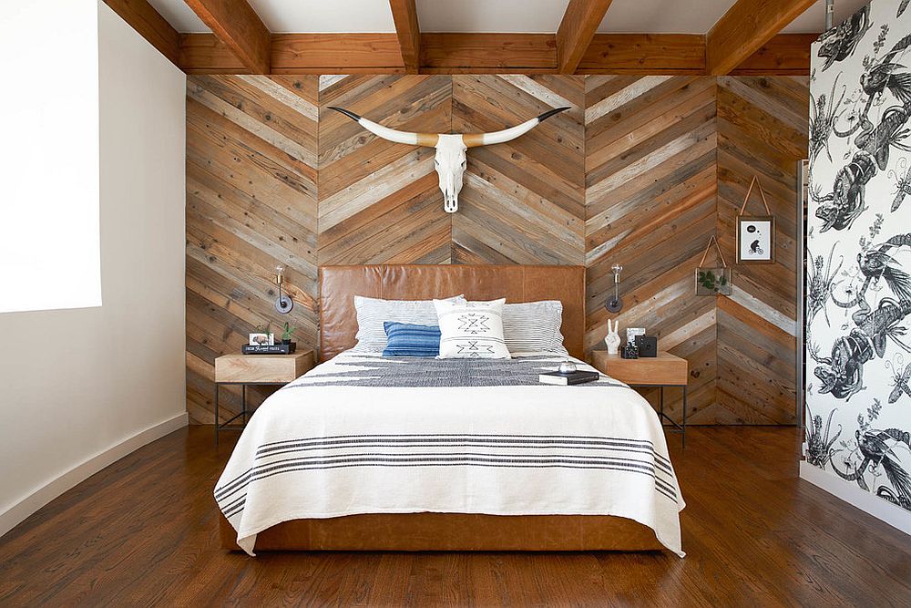Design Inspiration: 25 Bedrooms With Reclaimed Wood Walls Design Inspiration: 25 Bedrooms With Reclaimed Wood Walls
