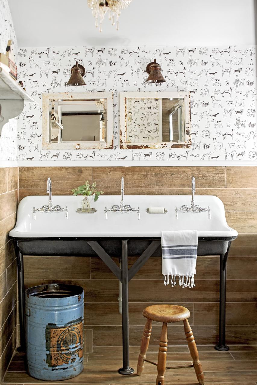 28 Bathroom Wallpaper Ideas - Best Wallpapers For Bathrooms