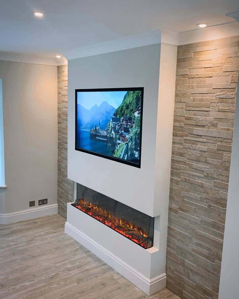 The Top 90 Fireplace Wall Ideas - Next Luxury