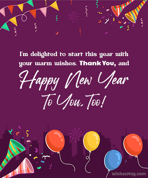 60+ Thank You Reply Messages For New Year Wishes 60+ Thank You Reply Messages For New Year Wishes