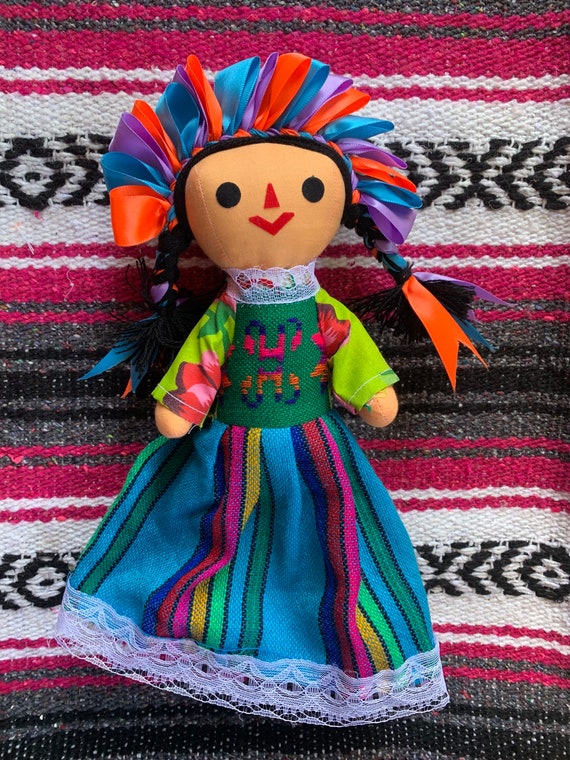 Authentic Mexican Maria Doll Muñecas De Trapo The One And Only - Etsy
