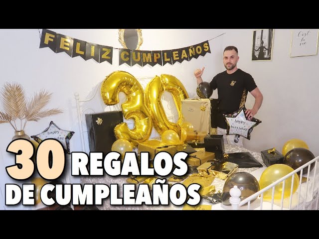 SORPRENDO A MI NOVIO! 30 REGALOS de CUMPLEAÑOS | Bstyle - YouTube Sorprendo A Mi Novio! 30 Regalos De Cumpleaños | Bstyle - Youtube