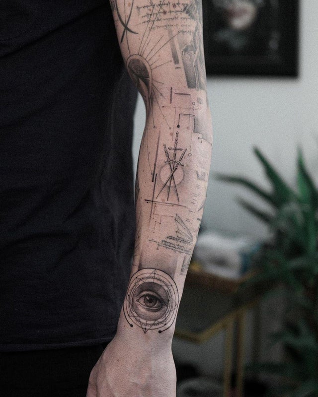 Fine Line/Geometric/Abstract Tattoo Style Thread. Post your favorite artist so people can stop asking. : r/TattooDesigns Fine Line/Geometric/Abstract Tattoo Style Thread. Post Your Favorite Artist So People Can Stop Asking. : R/Tattoodesigns