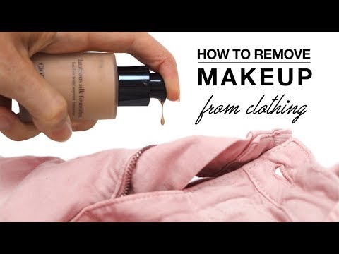 Hack - How To Remove Makeup From Clothes | Shonagh Scott Hack - How To Remove Makeup From Clothes | Shonagh Scott