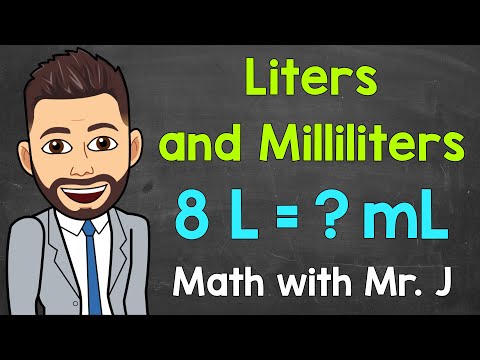 Liters and Milliliters | Converting L to mL and Converting mL to L | Math with Mr. J Liters and Milliliters | Converting L to mL and Converting mL to L | Math with Mr. J