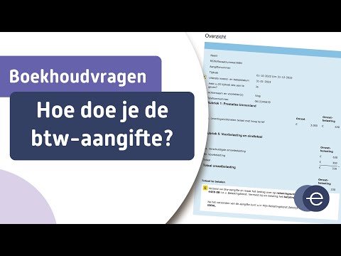 Hoe doe je de btw-aangifte? Hoe doe je de btw-aangifte?