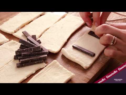 Instruction video: How to roll Danerolles Pains au Chocolat Instruction video: How to roll Danerolles Pains au Chocolat