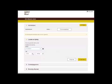 Online afspraak maken: zo doe je dat. Online afspraak maken: zo doe je dat.