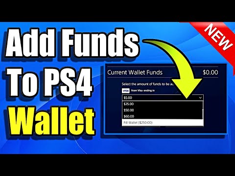 How to add Funds to PS4 Wallet & Add Money fast! (Best Method) How to add Funds to PS4 Wallet & Add Money fast! (Best Method)