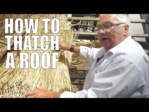 How to Thatch a Roof How to Thatch a Roof
