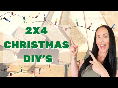 Checkout these CHRISTMAS 2x4 diy's | Christmas diy's using wood | DIY Christmas decor Checkout these CHRISTMAS 2x4 diy's | Christmas diy's using wood | DIY Christmas decor