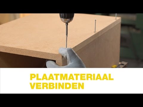 Praxis | Plaatmateriaal verbinden | Hoe doe je dat? Praxis | Plaatmateriaal verbinden | Hoe doe je dat?